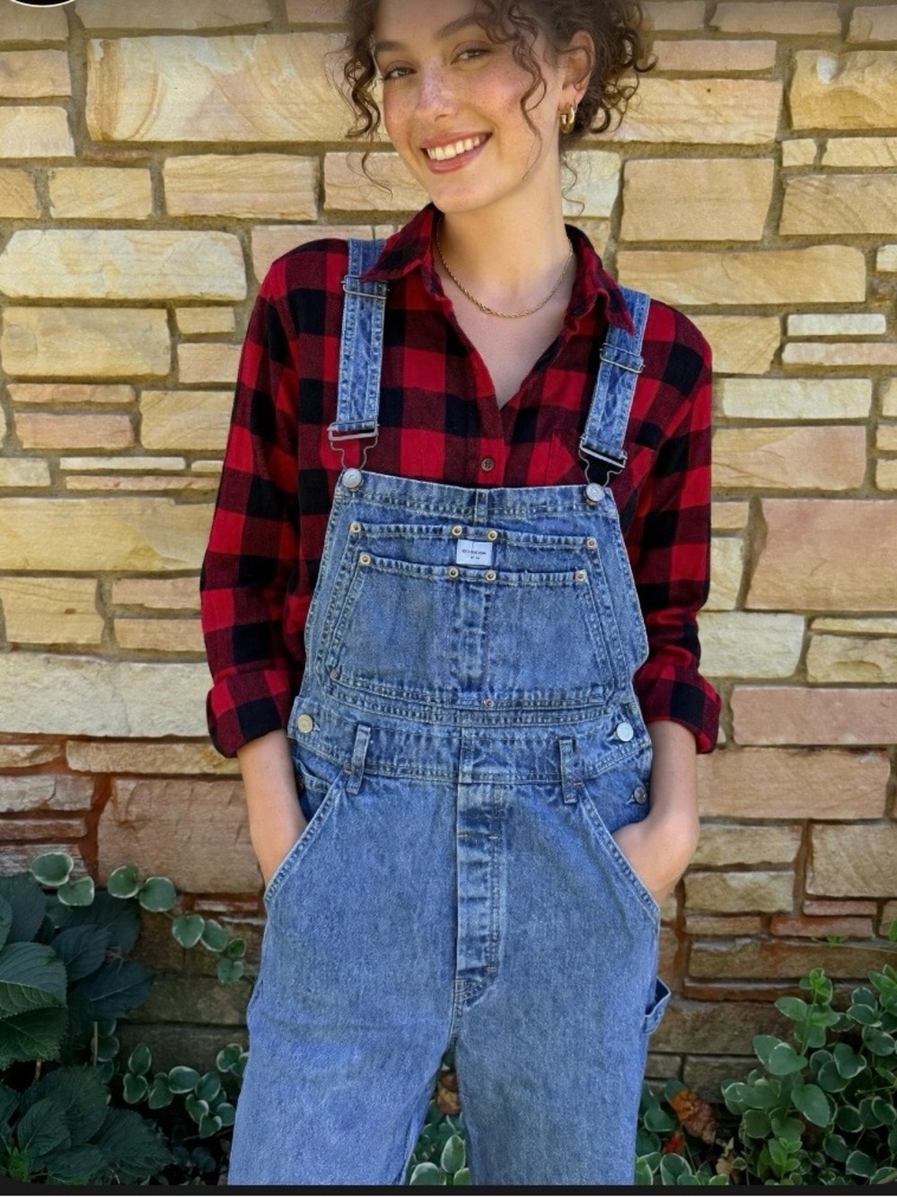 vintage 90s Calvin Klein Jeans denim overalls Size S